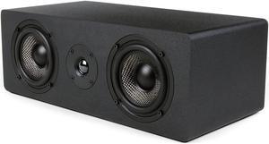 MB42-C Center Channel Speaker for Home Theater, Surround Sound, Passive, 2-Way (Black, Each)
