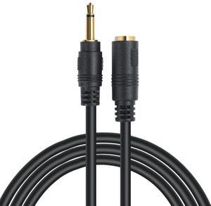 3.5mm Mono Extension 6FT - 12V Trigger IR Infrared Sensor Receiver Extension Extender 3.5mm 1/8 TS Monaural Mini Mono Audio Plug Jack Connector Male to Female Cable Wire Cord (6FT)
