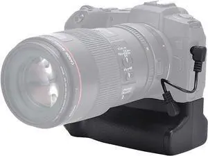 Pro Vertical Multi Power Battery Pack Grip Holder for Canon EOS RP, R8 Camera Replacement for EG-E1 with Signal Transferring Cable, uses one or Two LP-E17 Batteries (Batteries NOT Included)