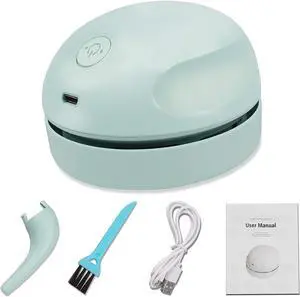 Desktop Vacuum Cleaner USB Charging with Vacuum Nozzle Cleaning Brush, Detachable Design & Portable Mini Table Dust Vaccum Cleaner, Clean Dust, Crumbs, Piano, Computer, Car Etc(Light Green) Desktop Vacuum Cleaner USB Charging with Vacuum Nozzle Cleaning Brush, Detachable Design & Portable Mini Table Dust Vaccum Cleaner, Clean Dust, Crumbs, Piano, Computer, Car Etc(Light Green)