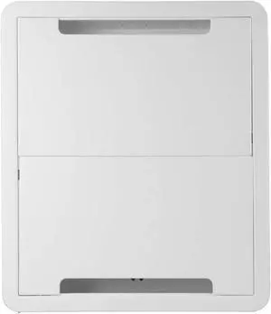 Legrand - OnQ 17 Inch Media Enclosure, Electrical Box, Cable Management Box Dual Purpose In Wall Enclosure for TV Device Storage and Media Distribution, Recessed Media Box, White, ENP1700NA