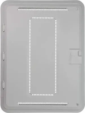 Legrand - OnQ 20 Inch Media Enclosure, Wifi Electrical Box, Cable Management Box for Distribution of Networking Service, Recessed Media Box Lets Signal Through, White, ENP2050-NA