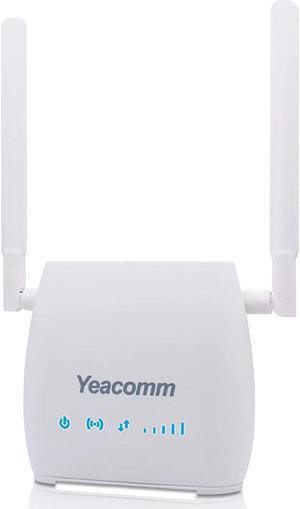 4G LTE Modem Router with Sim Card Slot,Unlocked 3G 4G Wi-Fi Hotspot Wireless Router Up to 32 Users,Voice Calling,T-Mobile ONLY,Not for AT&T