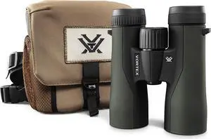 Optics Crossfire HD 10x42 Binoculars - HD Optical System, Tripod Adaptable, Rubber Armor, Waterproof, Fogproof, Shockproof, Included GlassPak - Unlimited, Unconditional Warranty