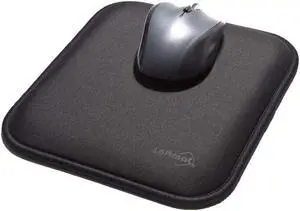 USA Ver 2 The Cushioned Mouse Pad Ergonomic Wrist Rest Support Pillow Comfort Pressure Relieving Performance Surface Stitched Edges - (8inch x 9inch) The Office Small Version 2