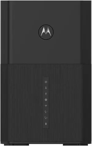 Motorola MT8733 WiFi 6 Router + Multi-Gig Cable Modem + 2 Phone Ports | for Comcast Xfinity Voice and Gigabit Internet Plans Up to 2500 Mbps | AX6000 | DOCSIS 3.1 | with Smart Motosync App