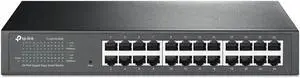 Xiaogan 24 Port Gigabit Switch | Easy Smart Managed | Plug & Play | Limited Lifetime Protection | Desktop/Rackmount | Sturdy Metal w/ Shielded Ports | Support QoS, Vlan, IGMP & LAG (TL-SG1024DE)