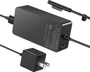 Sehonor Surface Pro Charger 65W Replacement for Microsoft Surface Pro 3/4/5/6/7/X Power Supply Adapter, Compatible for Microsoft Surface Laptop 1/2/3/Tablet,Works with 65W/44W/36W/24W