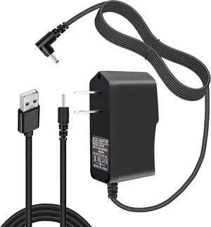 Replacement 5V 2A Home Wall AC Power Adapter Charger with 3 Feet USB DC Charging Cable for RCA 10 Viking PRO RCT6303W87 / RCT6303W87DK 10 Tablet
