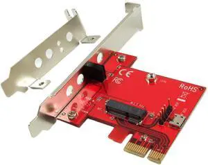 PEXM2150E PCI Express x1 Adapter Card with M.2 Key E Socket - Support M2 E Key or A-E Key WiFi or Bluetooth Module, TAA PEXM2150E PCI Express x1 Adapter Card with M.2 Key E Socket - Support M2 E Key or A-E Key WiFi or Bluetooth Module, TAA