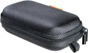 Small Hard EVA Case, Portable Earbud Zipper Pouch with Mesh Pocket,Black | Universal Carrying Bag for Headset, Earphone, Flash Drive, Charging Cable, Key, Durable Exterior Small Hard EVA Case, Portable Earbud Zipper Pouch with Mesh Pocket,Black | Universal Carrying Bag for Headset, Earphone, Flash Drive, Charging Cable, Key, Durable Exterior