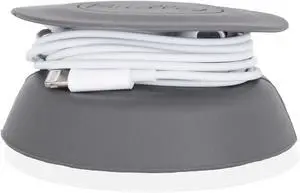 Budley - Tangle-Free Earphone/Earbud Case Compact Storage System, Silicone (Gray, Set of 1) Budley - Tangle-Free Earphone/Earbud Case Compact Storage System, Silicone (Gray, Set of 1)