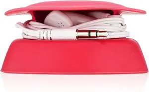 Budley - Tangle-Free Earphone/Earbud Case, Compact Storage System, Silicone (Red, Set of 1) Budley - Tangle-Free Earphone/Earbud Case, Compact Storage System, Silicone (Red, Set of 1)
