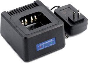 Rapid Charger Compatible with Motorola Radios XPR6350 XPR6380 XPR6550 XPR7350 XPR7380 XPR7550 XPR7580 XPR7350e XPR7380e XPR7550e XPR7580e XPR3300 XPR3500 XPR3300e XPR3500e APX4000 APX3000 XPR APX
