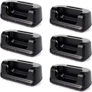 6 Pack Charging Base for Retevis RT22 RT22S Walkie Talkies Retevis RT22 Battery Charger Compatible for LUITON LT-316 WLN KD-C1 Zastone X6 Zeadio ZS-B1 TIDRADIO TD-M8 RADTEL RT-10 RADIODDITY R1