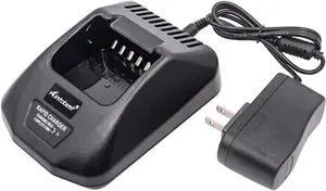 Aimtobest KSC-25 Charger Compatible for Kenwood Radio TK-2140 TK-3140 TK-2160 TK-3160 TK-2170 TK-3170 TK-2360 TK-3360 NX-220 NX-320 KNB-57L KNB-55L KNB-35L KNB-56N KNB-26N Battery