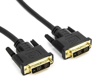 Rocstor Y10C186-B1 Premium 3 ft. DVI-D Single Link Cable - M/M - DVI Cable for use with Projectors, Video Devices, Monitors - 1m - 1 Pack - Male Digital Video, Black Rocstor Y10C186-B1 Premium 3 ft. DVI-D Single Link Cable - M/M - DVI Cable for use with Projectors, Video Devices, Monitors - 1m - 1 Pack - Male Digital Video, Black