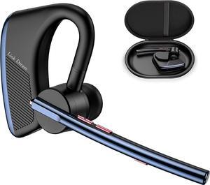 Bluetooth Earpiece for Cell Phone Hands Free Noise Cancelling Bluetooth Earpiece Headset Wireless 24 Hrs Talking 1440 Hrs Standby time for iPhone Android Trucker Driver