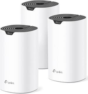TP-Link Deco Mesh AC1900 WiFi System (Deco S4)  Up to 5,500 Sq.ft. Coverage, Replaces WiFi Router and Extender, Gigabit Ports, Works with Alexa, 3-pack