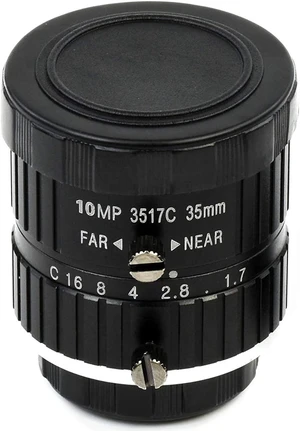 Waveshare Industrial Telephoto Lens with 35mm Focal Length Multi Field Angle C-Mount Compatible with Raspberry Pi HQ Camera Waveshare Industrial Telephoto Lens with 35mm Focal Length Multi Field Angle C-Mount Compatible with Raspberry Pi HQ Camera
