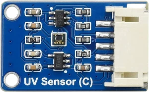 Waveshare Digital LTR390-UV Ultraviolet Sensor (C) Ultraviolet Ray Sensing Ambient Light Intensity Measuring Direct UV Index Value Output I2C Bus Waveshare Digital LTR390-UV Ultraviolet Sensor (C) Ultraviolet Ray Sensing Ambient Light Intensity Measuring Direct UV Index Value Output I2C Bus
