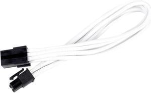 Silverstone Tek Sleeved Extension Power Supply Cable with 1 x 6-Pin to PCI-E 6-Pin Connector (PP07-IDE6W)
