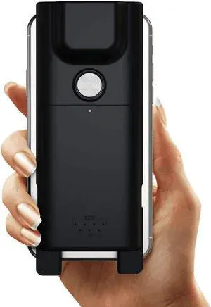 NADAMOO 2D Wireless Barcode Scanner Bluetooth Compatible, with Adjustable Back Clip CMOS Bar Code Scanner for 1D 2D QR PDF417 Code, Work with Windows, Mac, Android, iOS - 1,000,000 Pixels