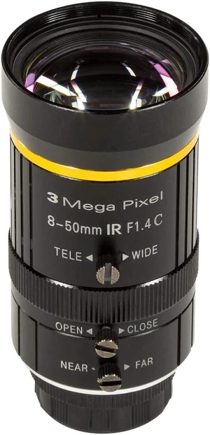 8-50mm C-Mount Zoom Lens for Raspberry Pi HQ Camera with C-CS Adapter 8-50mm C-Mount Zoom Lens for Raspberry Pi HQ Camera with C-CS Adapter