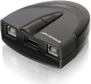 2 Port USB 2.0 Switch - Auto Printer Switch - Manually or Auto Control - LEDs Indicate - Plug n Play - GUB231