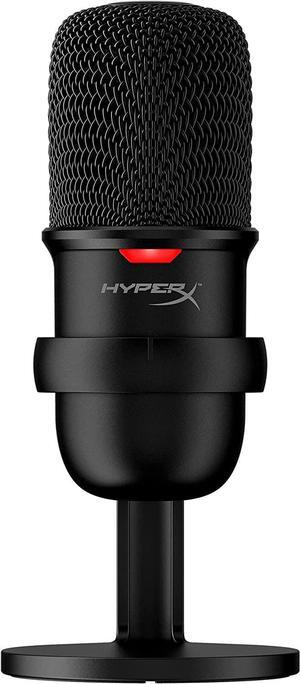HyperX SoloCast  USB Condenser Gaming Microphone, for PC, PS4, PS5 and Mac, Tap-to-Mute Sensor, Cardioid Polar Pattern, great for Streaming, Podcasts, Twitch, YouTube, Discord