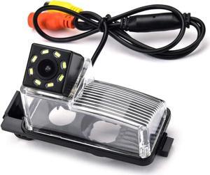 8 LED Car Rear View Camera for Nissan Tiida/Versa Hatchback/Livina/Grand Livina/Pulsar/ 350Z/ 370Z/ Fairlady Z & Vehicle Camera Waterproof Reversing Backup Camera (8 LED)