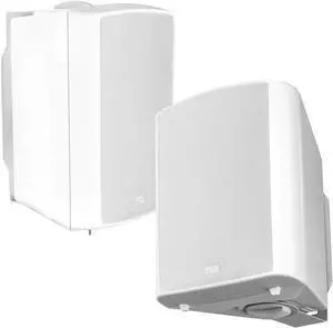OSD 6.5" Outdoor Patio Speaker Pair 150W, 3-Way, IP54 Weather Resistant, White AP640