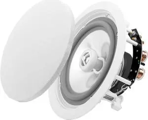 OSD Audio 8 Weatherproof in-Ceiling Speaker Pair - Indoor/Outdoor Stereo - ICE840WRS