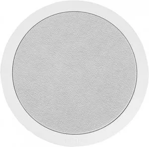 Polk Audio MC60 2-Way in-Ceiling 6.5" Speaker (Single) | Dynamic Built-in Audio | Perfect for Humid Indoor/Enclosed Areas | Bathrooms, Kitchens, Patios (White)