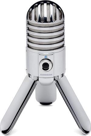 SAMSON Meteor Mic USB Studio Condenser Microphone (Chrome)