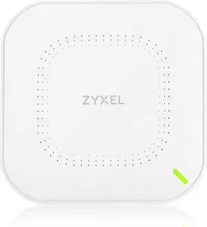 ZyXEL WiFi 6 AX1800 Wireless Gigabit Access Point | Mesh, Seamless Roaming, Captive Portal & MU-MIMO | WPA3 Security | Cloud, App or Direct Management | POE+ | AC Adapter Included |NWA90AX