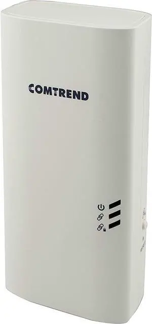 Comtrend G.hn Wave 2 Powerline Ethernet Adapter  2-Port Gigabit Switch, 2000Mbps High-Speed Wired Network for Streaming, Gaming & Work-from-Home (PG-9182PoE)  Single Unit, Requires Two for a Network
