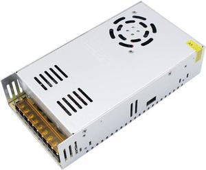 inShareplus 12V 450W DC Universal Regulated Switching Power Supply, 37.5A, 100-240V AC to DC 12 Volt LED Driver, Converter, Transformer for LED Strip Light, CCTV, Computer Project, 3D Printer