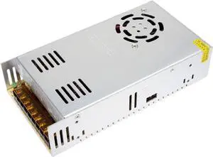 Pomelotree 12V 30A DC Universal Regulated Switching Power Supply 360W for Computer Project, 3D Printer, CCTV, Radio, LED Lights