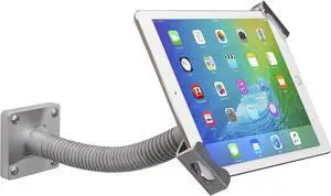 Portable Electronic Device Mount, Silver, Compatible with 7-13 Inch Tablets and Smartphones Portable Electronic Device Mount, Silver, Compatible with 7-13 Inch Tablets and Smartphones
