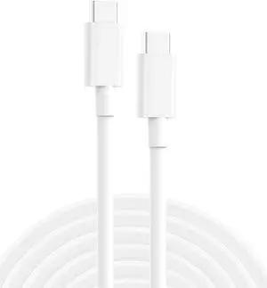 HSAOEFP 100w USB C Charging Cable, Replacement USB C to Type C Charger Cord Compatible with MacBook Pro 16 Inch 15 Inch New Air 13 Inch 5A Fast Charging 6.6ft
