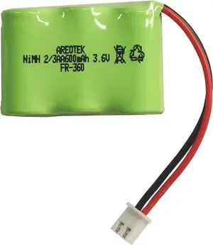 Areotek 3.6V 700mAh Replacement Battery Pack for Eton FRX3 FR360 Weather Radio