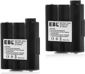 EBL BATT5R AVP7 Replacement Rechargeable Battery for GXT1000 GXT1050 GXT850 GXT860 GXT900 GXT950 GXT650 GXT550 and More, 2 Pack