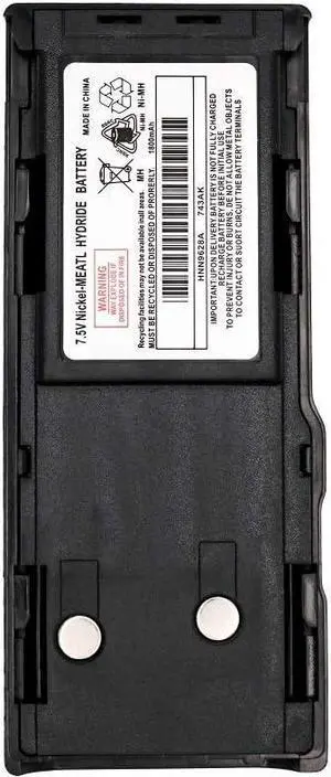 Teseko GP300 HNN9626 HNN9628B, HNN9628A 7.5V 1800mAh Ni-MH Two-Way Radio Battery Replacement Compatible for Motorola CP250, GP308, GP600, GTX800, GTX900, PTX600, PRO3150, P080, P040, LTS2000, LCS2000