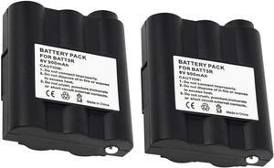 2-Pack Rechargeable Replacement Battery for Midland BATT5R / AVP7 / FRS-005 / LXT210 / GXT-300 / GXT-325 / GXT-550 / GXT-555 / GXT-700 / GXT-710 / GXT720 / GXT750 / GXT-775 / GXT-795 and More