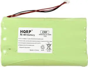 HQRP Battery Compatible with YAESU FNB-72, FNB-72x, FNB-72xe, FNB-72xh, FNB-72xx, FNB-85, NC-72B Replacement FT-817, FT-817ND Portable Transceiver/Two-Way Radio