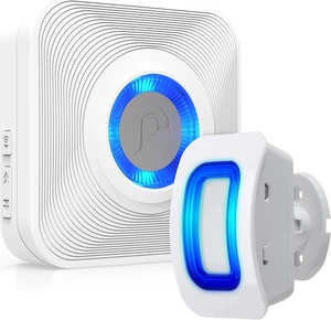 Fosmon WaveLink Wireless Driveway Alarm Chime, 1 Sensor 1 Receiver Fosmon WaveLink Wireless Driveway Alarm Chime, 1 Sensor 1 Receiver