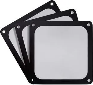 SilverStone Technology SST-FF123B-3PK 120mm Ultra Fine Fan Filter with Magnet Cooling