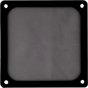 Silverstone, (FF123B-USA) Black Ultra Fine Fan Filter with Magnet for 120mm Case Fan, Air Vent