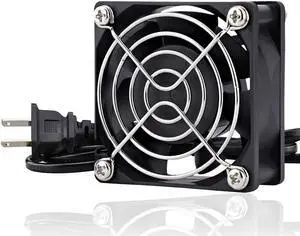 EC Cooling Fan 60mm x 60mm x 25mm AC 110V 115V 120V 220V 240V Dual Ball Bearings
